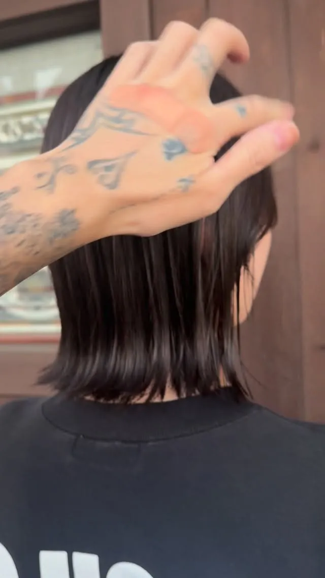 首元がきれいに見える、