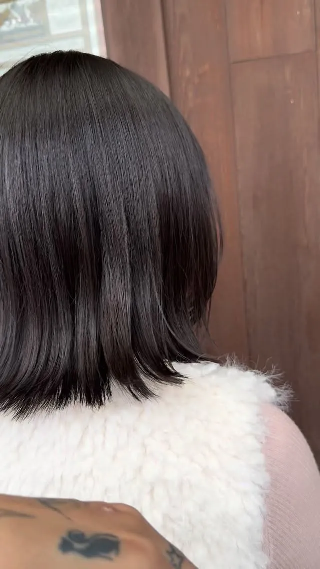 ぱつっとしすぎない、