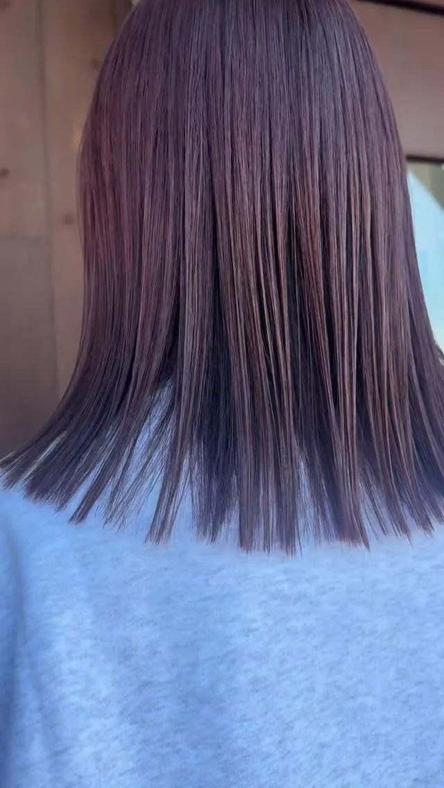 艶感しっかり出した仕上がり✨