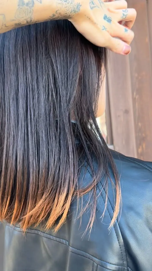 刈り上げで魅せるデザイン