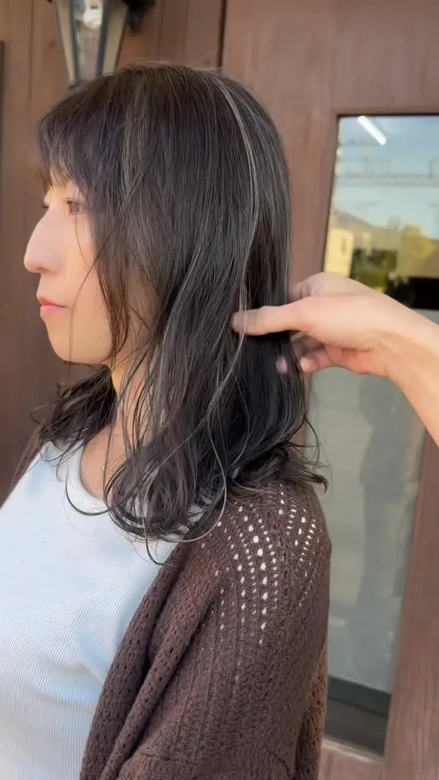 細めハイライトでつくる